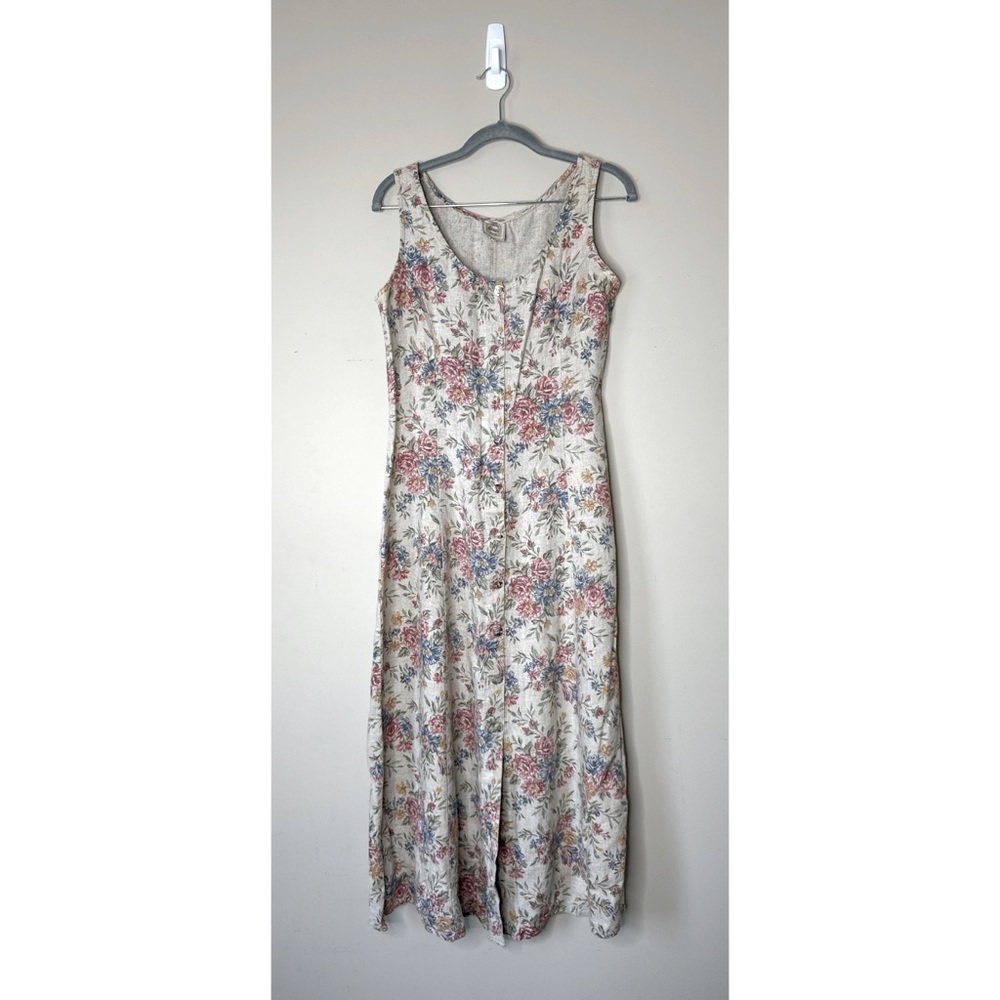 G.H. Bass & Co Floral Sleeveless Dress Size Medium